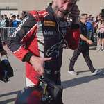 image for Keanu Reeves at the Indianapolis Motor Speedway
