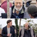 image for 93 year old Clint Eastwood on set filming his new movie