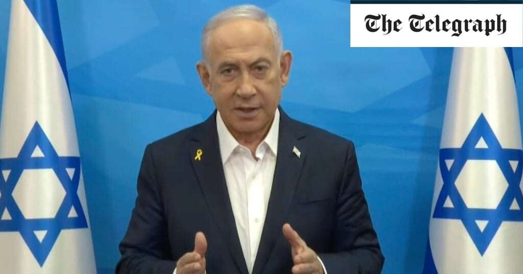 image for Netanyahu denounces Macron over calls to stop arms deliveries to Israel