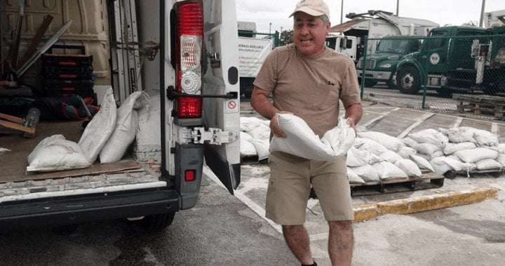 image for Hurricane Milton is growing stronger as it blows toward Tampa Bay, Florida - National
