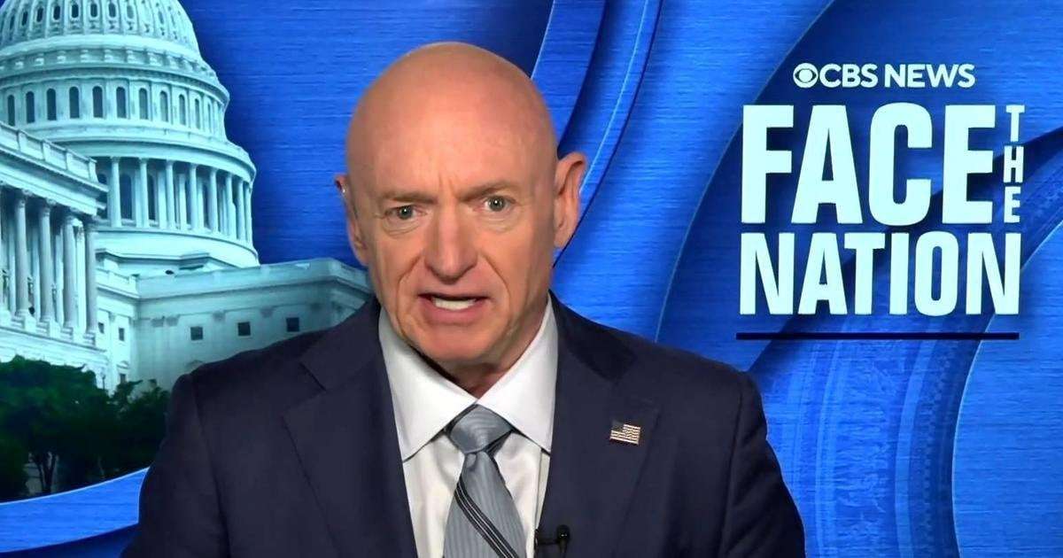 image for Sen. Mark Kelly says feds need to do a "better job" of letting Americans know "there's a huge amount of misinformation" on election