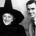 image for Margaret Hamilton on Mr. Rogers’ Neighborhood showing kids not to be scared of the Wicked Witch