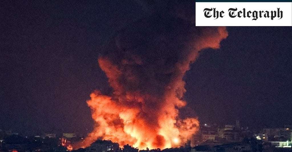image for ‘Earthquake’ of air strikes as Beirut hit by heaviest bombing since war began