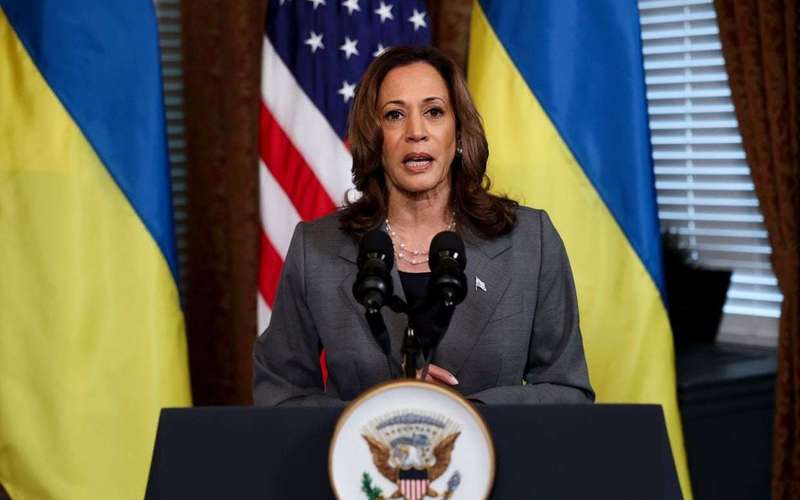 image for Harris says she will not meet Putin for truce talks without Ukraine's participation