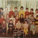 image for Mrs. Weiner and Mrs. Butt's pre-school class photo in 1981