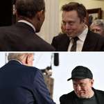 image for The sinister face Elon Musk makes when he gains access to the White House