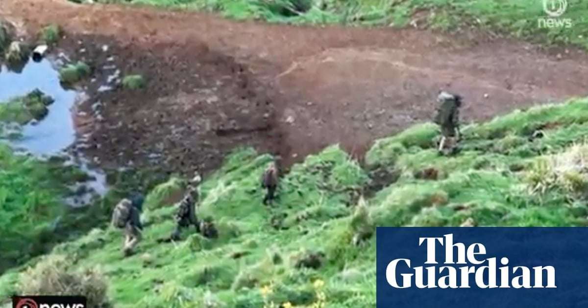 image for Fugitive father filmed with children in New Zealand wilderness three years after disappearing