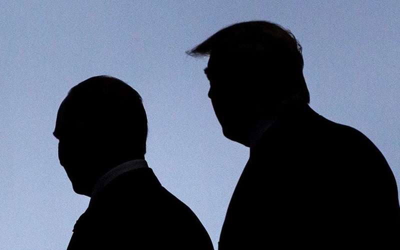 image for Kremlin claims Trump sent Covid test machines to Putin