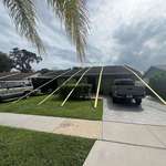 image for House in Florida prepared for hurricane Milton