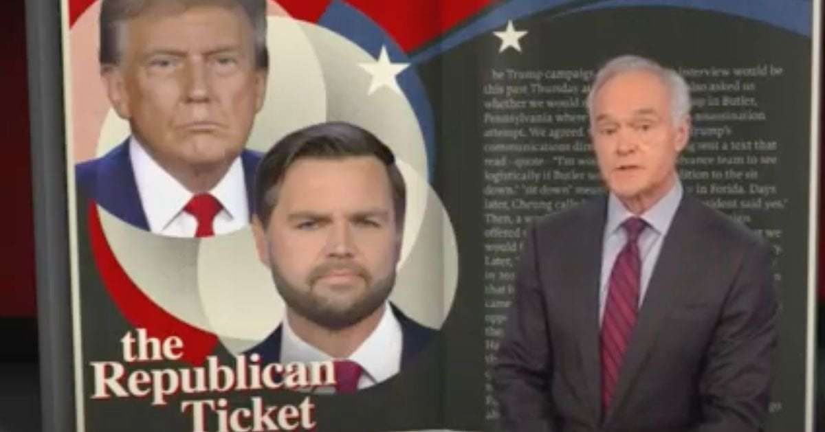 image for '60 Minutes' Kicks Off With Detailed Explanation About Why Trump 'Backed Out'