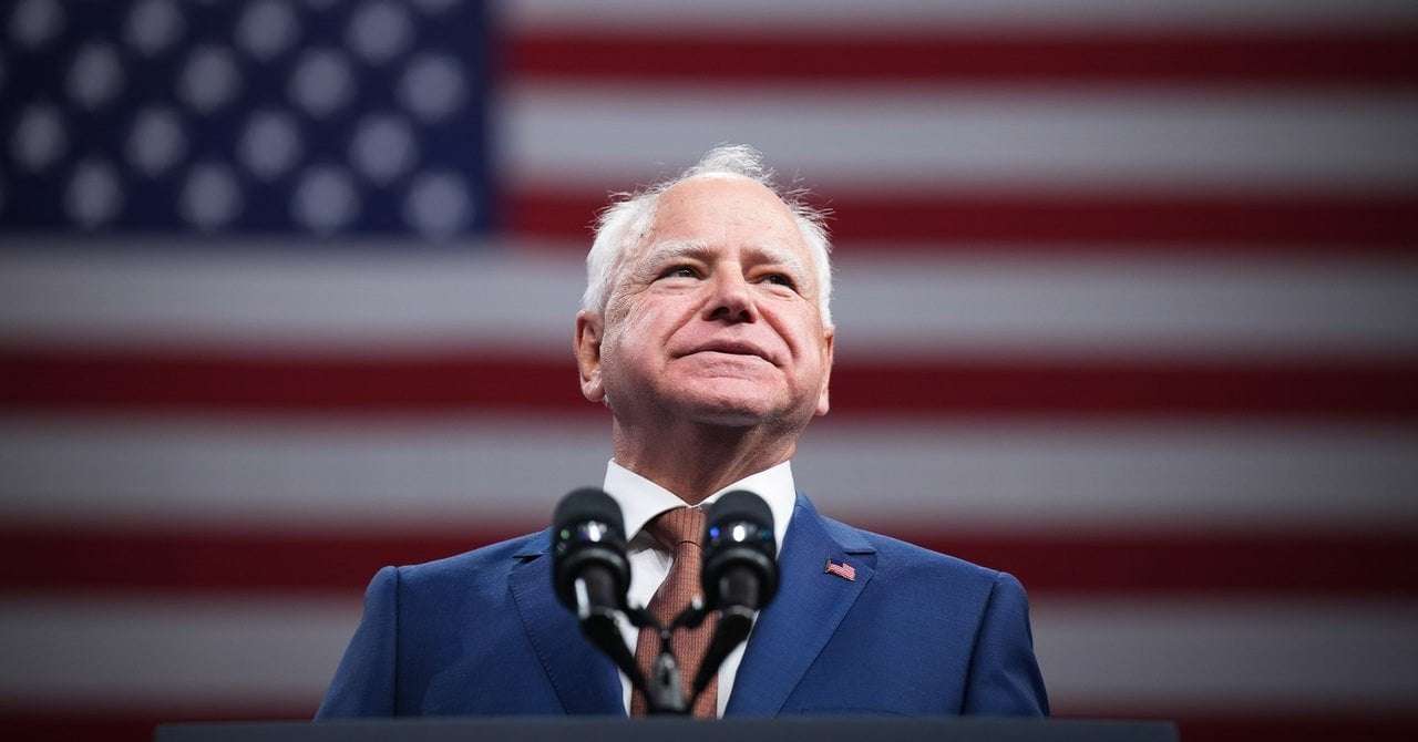 image for Tim Walz Rally Goes Live on World of Warcraft Twitch Stream