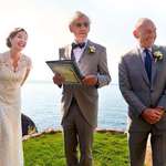 image for Sir Ian McKellen officiated the wedding of Sir Patrick Stewart and Sunny Ozell