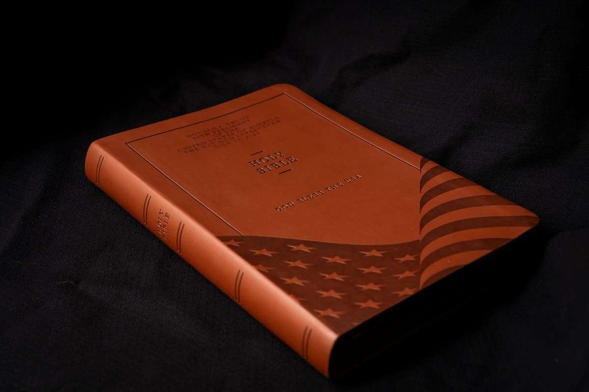 image for It turns out Trump’s ‘God Bless the USA’ Bibles were made in China
