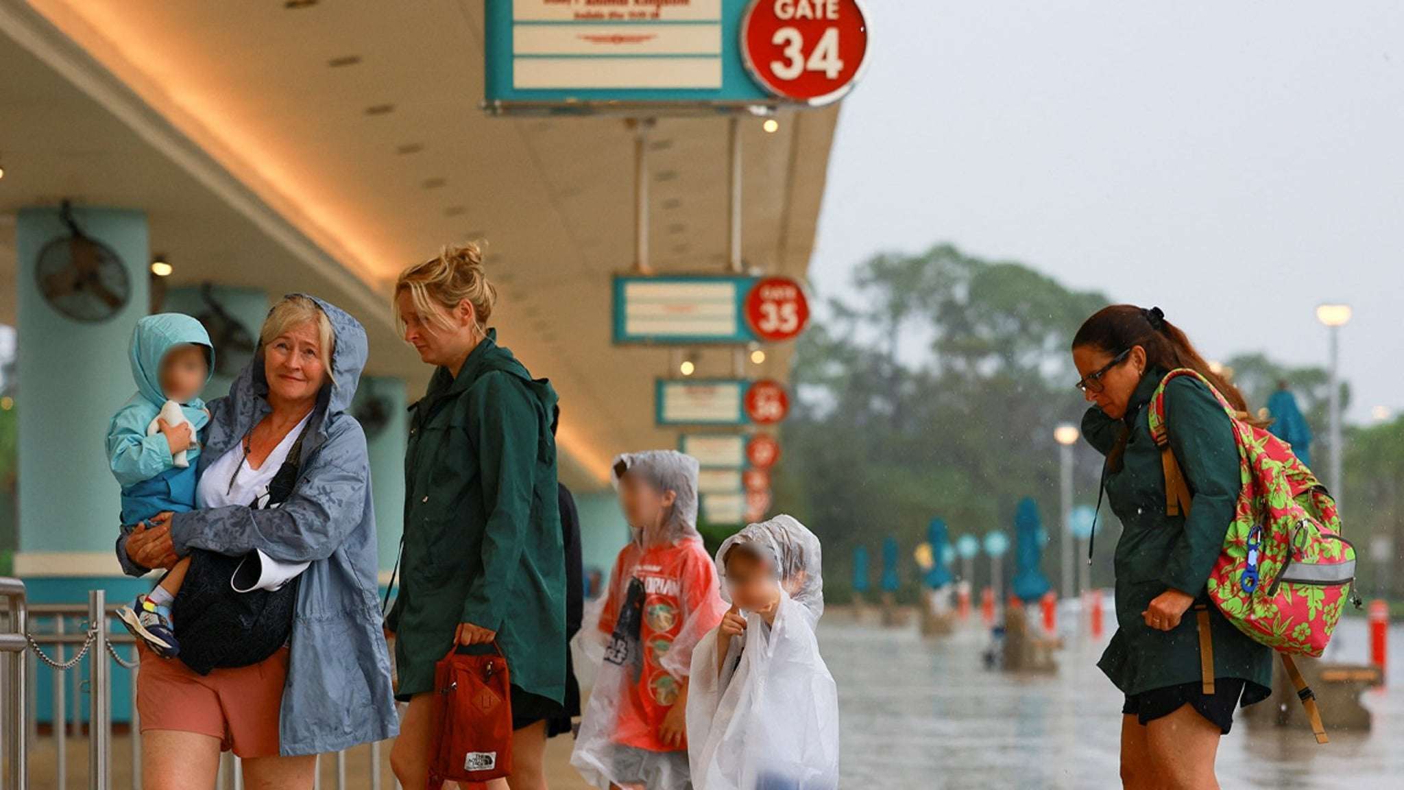 image for Disney World Fans Hit Florida Theme Park Hours Ahead of Hurricane Milton