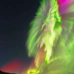 image for Aurora Borealis last night in Malagen, Norway (source: Night Lights Films)