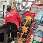image for The American mind can't comprehend this (the cashiers sit).
