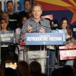 image for Bryan Cranston campaigning for Kamala Harris in Arizona yesterday