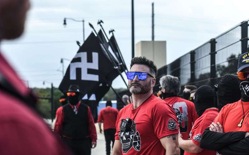 image for Swastika Flags Flown During Donald Trump Boat Parade in Florida