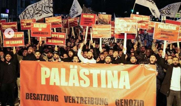 image for Radical Islamists gather in Hamburg to call for caliphate
