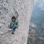 image for Czech climber Adam Ondra free climbing El Capitán in Yosemite National Park.