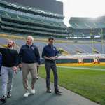 image for Tim Walz at Lambeau Field