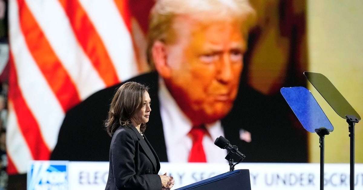 image for Kamala Harris Surprises Rallygoers With Damning Video Of Trump