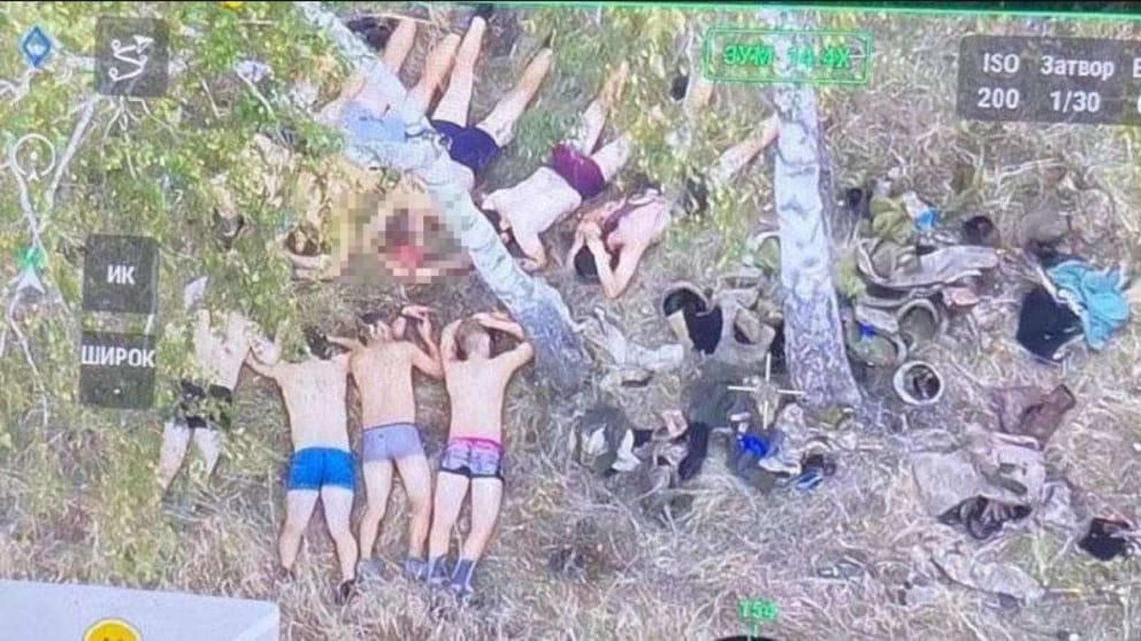 image for Russian Troops Captured Nine Ukrainian Drone Operators, Stripped Them And Then Murdered Them
