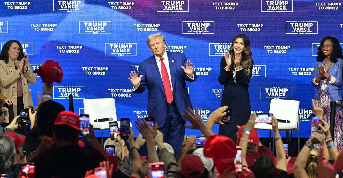 image for Trump Breaks Down Onstage