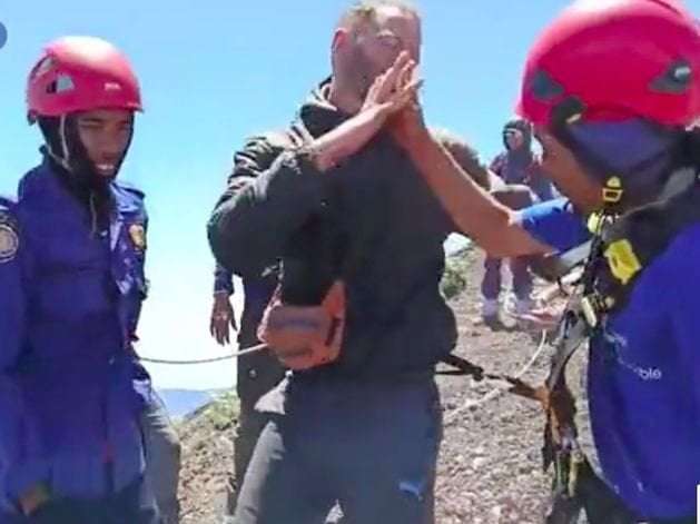 image for Irishman (31) thanks his rescuers after surviving 650ft volcano fall in Indonesia