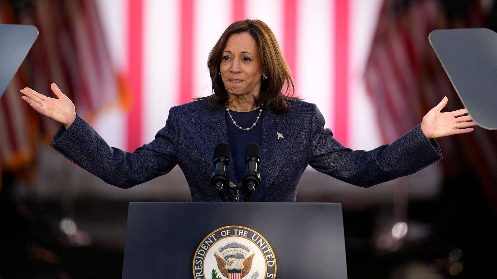 image for Harris paints Trump as threat, draws contrast with Biden in combative Fox News interview