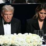 image for Donald and Melania at the Al Smith charity dinner