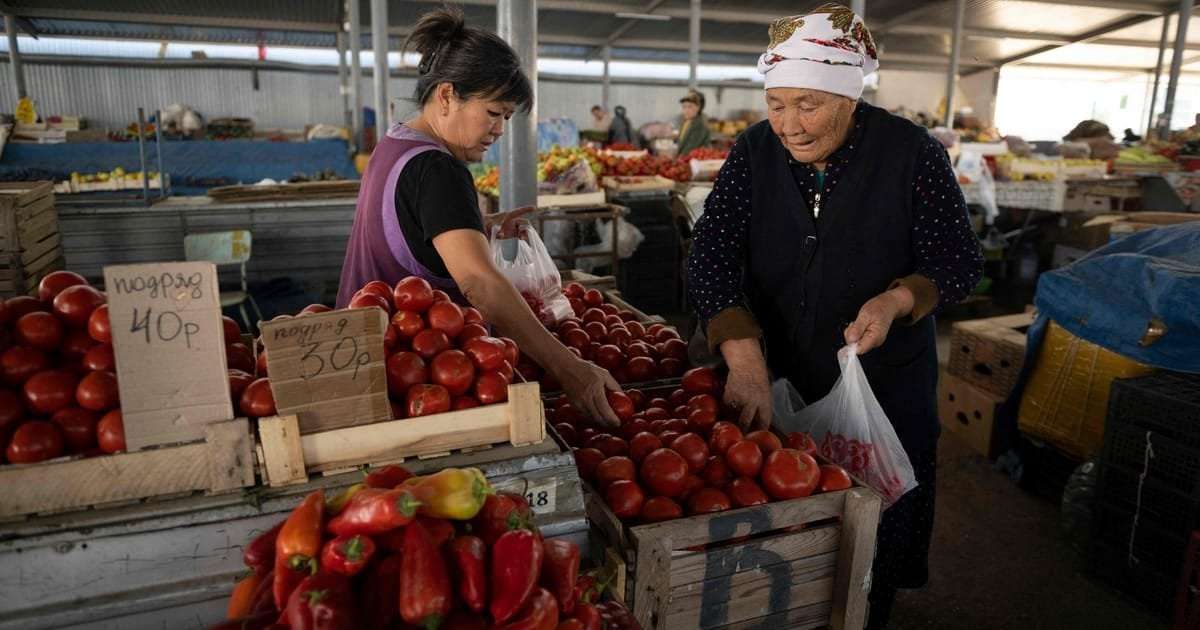 image for Russia bans fruit and veg from Kazakhstan after country refuses to join BRICS