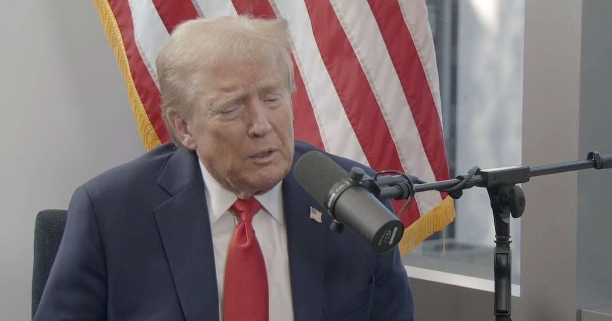 image for ‘Exhausted’ Trump Can’t Make It Through Dan Bongino Interview in His Own Home