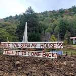 image for Using humor to combat tragedy. Poplar, North Carolina.