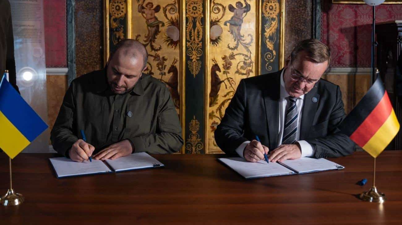 image for Ukraine signs air defence agreement with Germany, four more countries to join