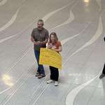 image for Unexpected welcome sign @ Portland Airport...