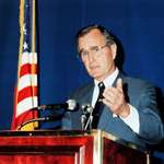 image for 1991: President George H.W Bush Condemns David Duke For Spreading Nazi Rhetoric