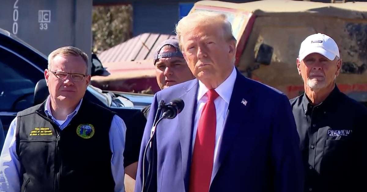 image for Trump Defends Right to Make Threats Against FEMA Workers