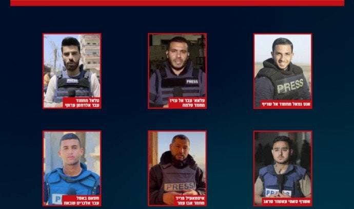 image for IDF reveals: Six Al Jazeera journalists are Hamas, PIJ terrorists