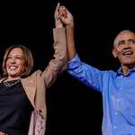 image for Obama takes a photo with Kamala Harris!