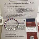 image for Swifties4Kamala sending bracelets to potential PA voters