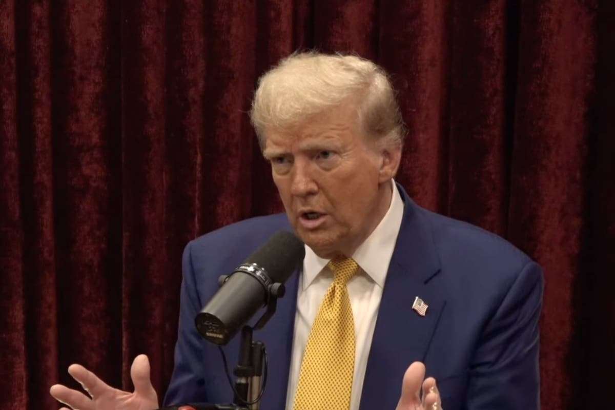 image for Joe Rogan asked Donald Trump for specifics on how 2020 was stolen. Then could only laugh at the answer