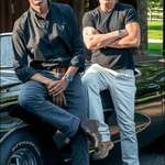 image for Barack and Bruce cool as hell