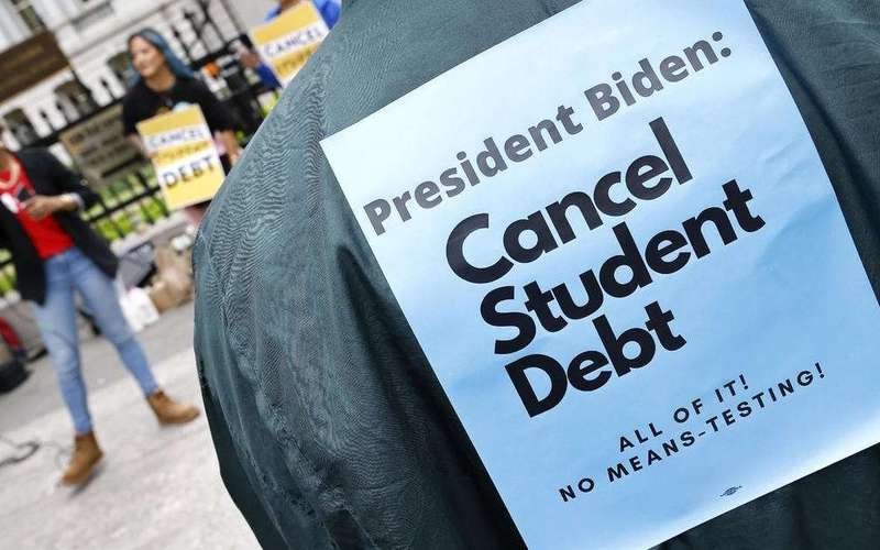 image for Biden administration rolls out new student debt plan, this time aimed at people with big debts