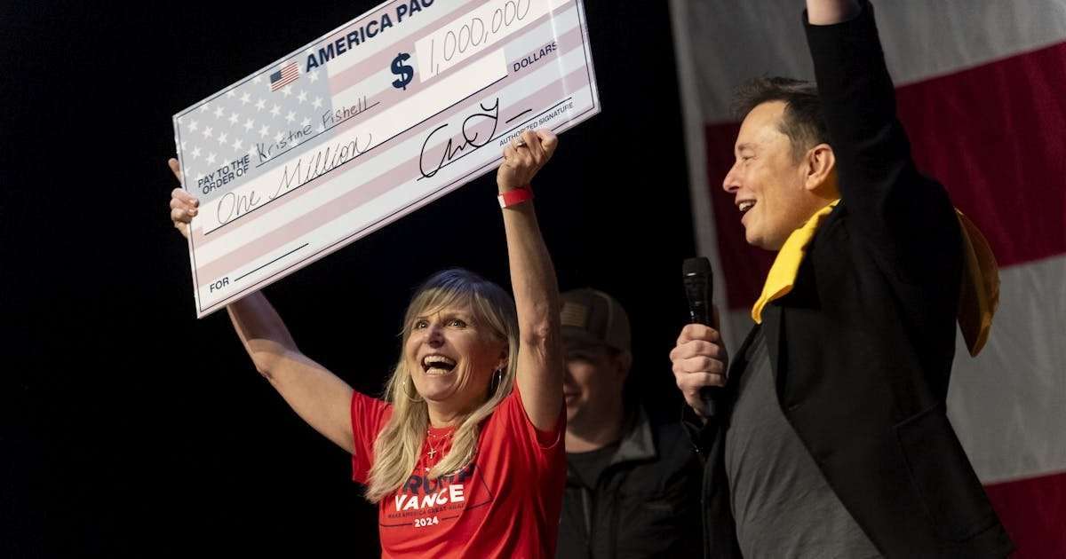 image for Elon Musk’s Stupid $1 Million Lottery Is Back—Despite Dark DOJ Warning