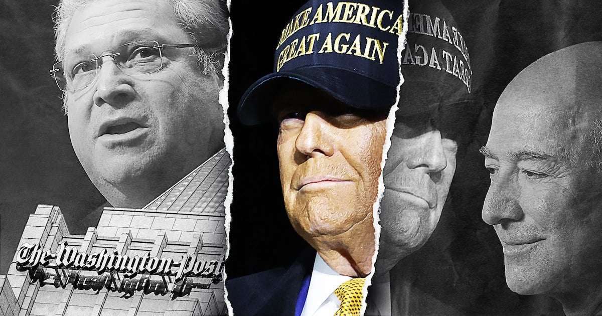 image for Ex-Washington Post Editor Robert Kagan: This Is a Straight Jeff Bezos-Donald Trump Quid Pro Quo