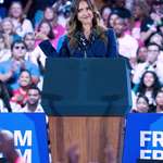 image for Jessica Alba speaks at a campaign rally for Kamala Harris in Houston, TX - Oct 25, 2024