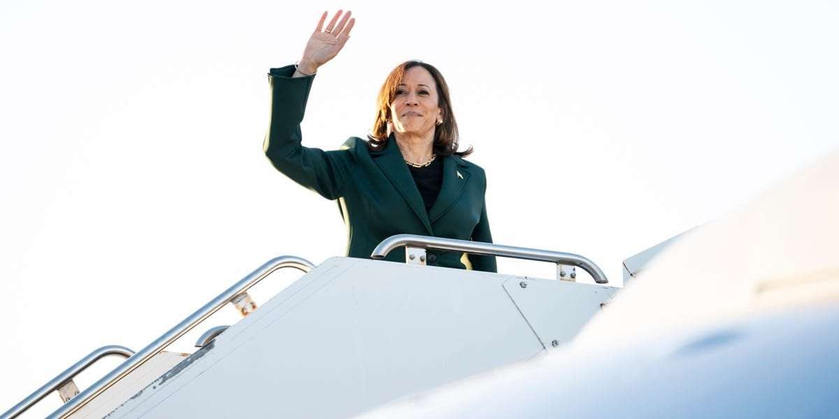 image for 2 new polls show Harris leading Trump as the election nears. Women continue to propel the VP's candidacy.