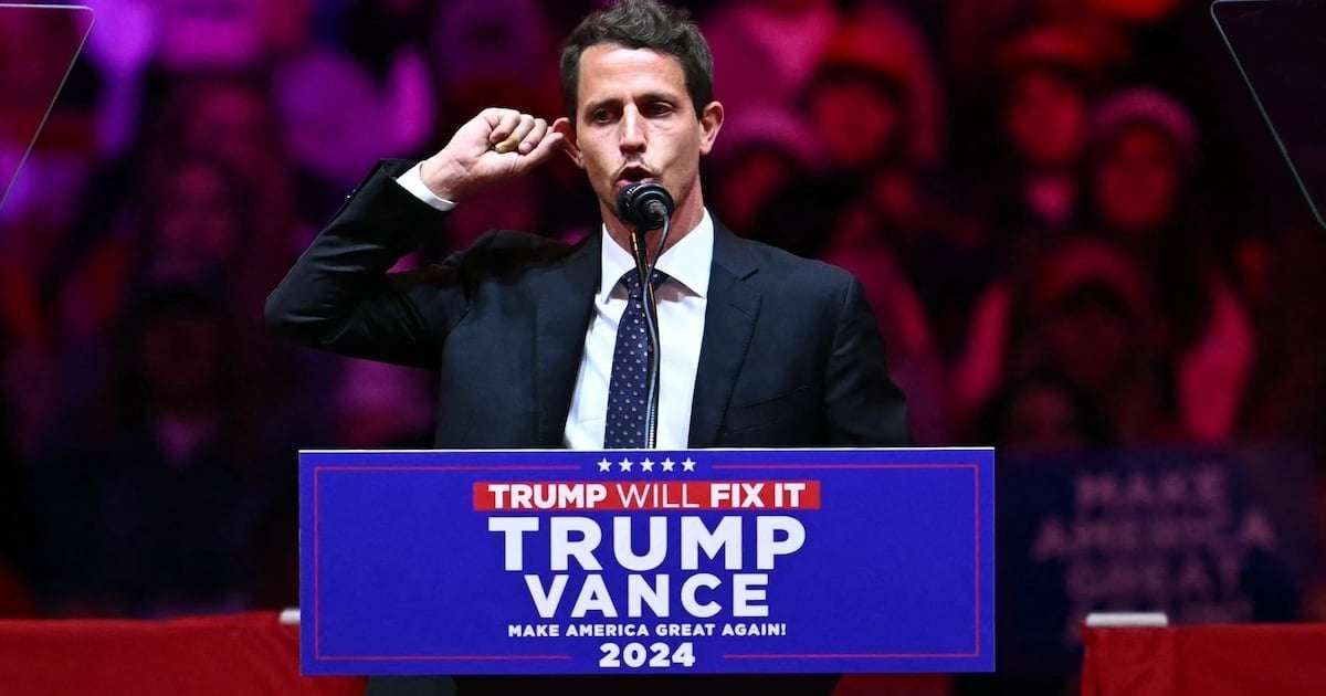 image for Comedian Tony Hinchcliffe Spews Vile Racism at Trump’s NYC Rally