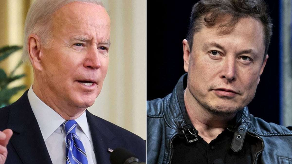 image for Biden says Elon Musk was an ‘illegal worker' when he began U.S. career